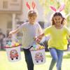 Zmoicky Personalized Easter Baskets for Kids - Red Bunny with Carrot Car view 4
