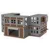 Military Base Building Blocks Set for Army Minifigure War Scene, DIY Modular House Battle Scene Architecture, WW2 Military Position Defense Weapons Kit (A) view 2
