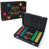 Spin Master Games, Cardinal Legacy Deluxe 200-Piece Poker Set, Premium Dual-Toned Poker Chips in Wooden Storage Case, 2-10 Players, for Ages 10 & Up view 1