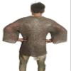 9mm 18 gauge chainmail Chainmail rings with washer Natural coated chainmail New chainmail shirt (M, NATURAL COATED) view 3
