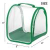 ZOOFOX 2 Pack Monarch Butterfly Habitat, 8" Small Collapsible Insect Mesh Cage Terrarium Pop-up view 2