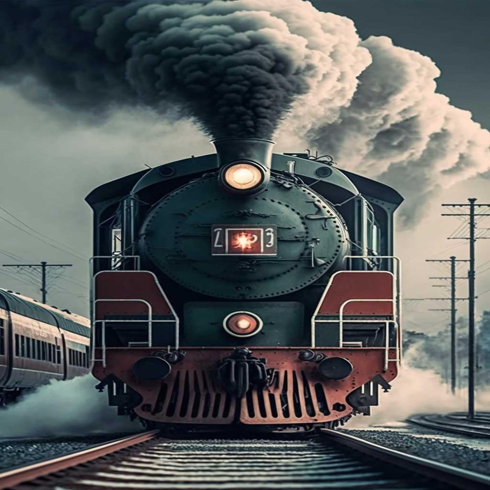 1000 Pieces of Puzzle,Train Landscape Series Wooden Puzzle,Dust-Free Perfect Interlocking,Suitable for Home Decoration,Birthday Gifts,Suitable for Both Men and Women