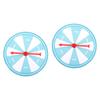 Abaodam 2sets Wheel of Fortune Prize Wheel DIY Hanging Decorative Party Supply Spin view 1
