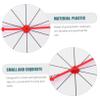 Abaodam 2sets Festival Hanging Prize Wheel Wall-Mounted Rotary Game for Parties Raffles and School Events Easy to Carry Compact Design for Use view 3