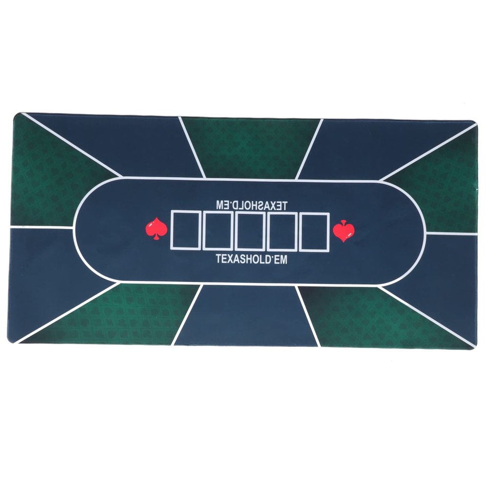 OATIPHO Household Non-Skid Poker Table Mat Rectangle Game Cover for Board Games Material Design for Tournaments Noise-reducing Tablecloth