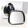 Abaodam Mirror Shatterproof Seat Rear View Mirror Strong Cup for Car Wide Angle for Safe Observation Back Seat view 2