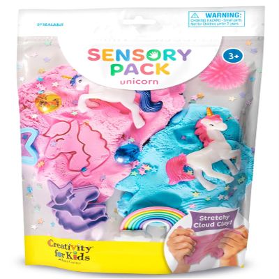 Creativity for Kids Sensory Pack: Unicorn - Sensory Toys for Toddlers, Unicorn Gifts for Girls, Toddler Activities and Easter Basket Stuffers (Ages 3+)