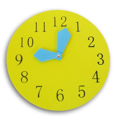 Making the Grade Foam Analog Clock - Teach Time with Movable Hands - 9 Inches Diameter