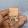 AirAds Dollhouse Accessories 1:12 Scale Dollhouse Miniature Accessory Wooden Easel Set Art Set Dolls Room Decoration view 3