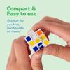 ArtCreativity 48 Pack Mini Rubix Cube Set - Bulk Rubix Cubes - Ultra Portable Fidget Cubes for Kids and Adults - 3D Puzzle for Fidgeting, Stress Relief, and Learning - Mini Puzzle Party Favors view 4