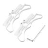 VERBANA Drone 3D Printed Printing Extension Extended Landing Gear Landing Skid Support Stabilizers Kit for D-ji Phantom 3 Drone Accessory view 1