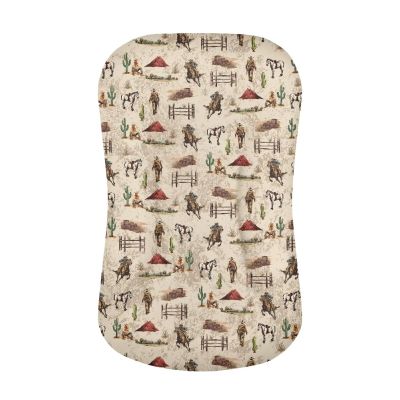ZOUTAIRONG Cowboys Crib Sheets for Boys Bassinet Sheets Safe and Snug Changing Pad Covers Neutral Unisex Fitted Baby Baby Delight Bassinet Sheets Ultra Soft Breathable Material