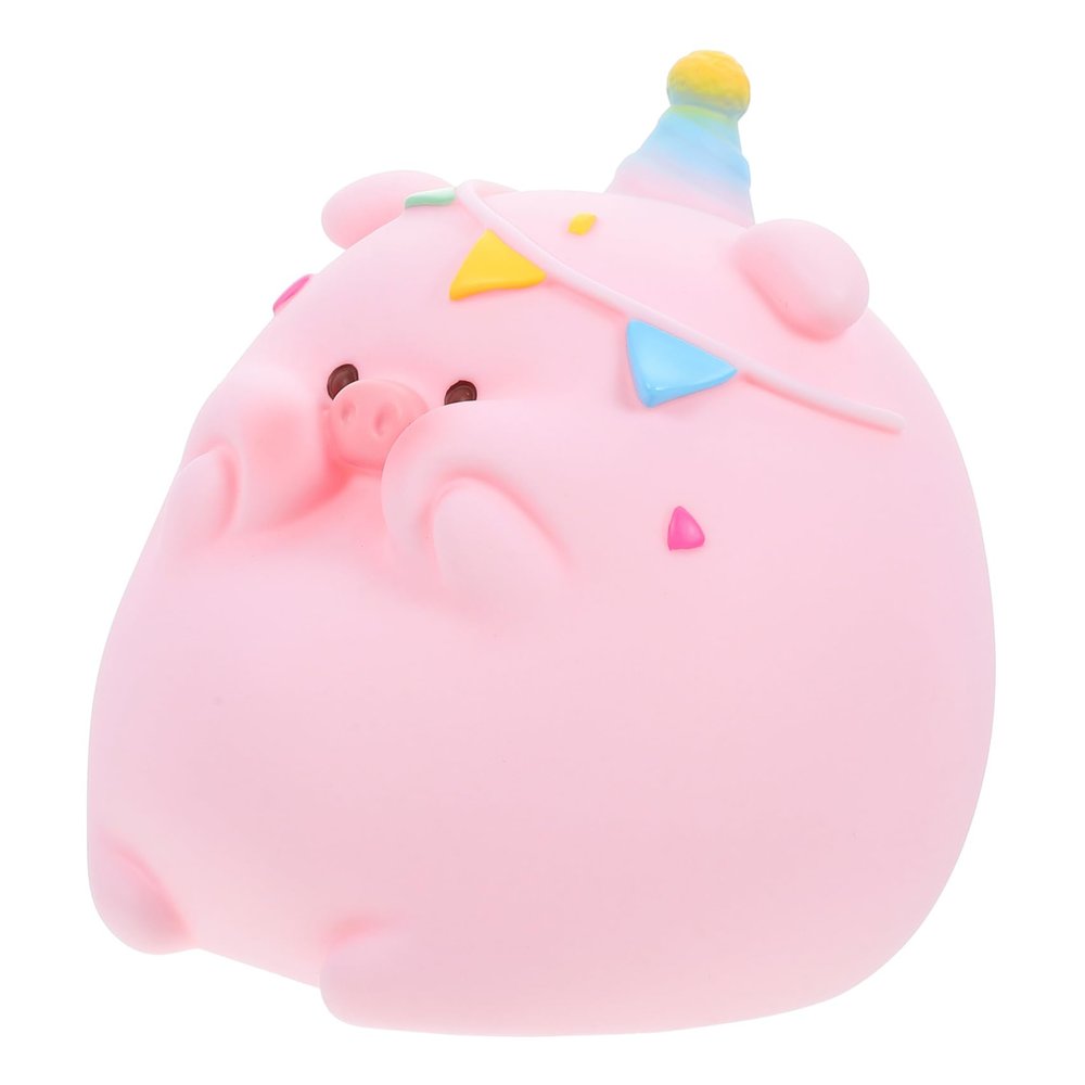 Abaodam Piggy Bank Coin Piggy Bank for Boys and Girls Decor Pig Shape Coin Holder Desktop Decor