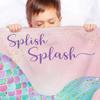 RIRIX Personalized Baby Blankets for Girls Boys, Custom Baby Blanket with Name Swaddle Toddler Fleece Blanket Personalized Gift Mermaid Pink Gold view 4