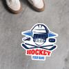 Personalized Custom Ice Hockey Sport Sticker Choose Your Name & Numbers Custom Sticker Waterproof Vinyl Sticker for Water Bottle Cars Laptops Phone Gifts for Women Adults Kids Boys view 4