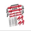 GPM Aluminum 7075 Front & Rear Sway Bar Set LOSI 1/18 Mini LMT Monster Truck LOS01026 (Red) view 1