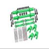 GPM Aluminum 7075 Front & Rear Sway Bar Set LOSI 1/18 Mini LMT Monster Truck LOS01026 (Green) view 1