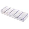 VICASKY 3pcs Poker Chips Storage Organizer Transparent Chip Rack Classified Compartments Lightweight Design for for and Parties view 1