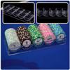 VICASKY 3pcs Poker Chips Storage Organizer Transparent Chip Rack Classified Compartments Lightweight Design for for and Parties view 4