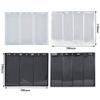 Stamp Album Pages, Universal 9-Hole Binder Sleeves Transparent PVC Storage Sheets for Postcards Banknotes Collectibles Display Organization view 2