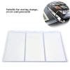 Stamp Album Pages, Universal 9-Hole Binder Sleeves Transparent PVC Storage Sheets for Postcards Banknotes Collectibles Display Organization view 4