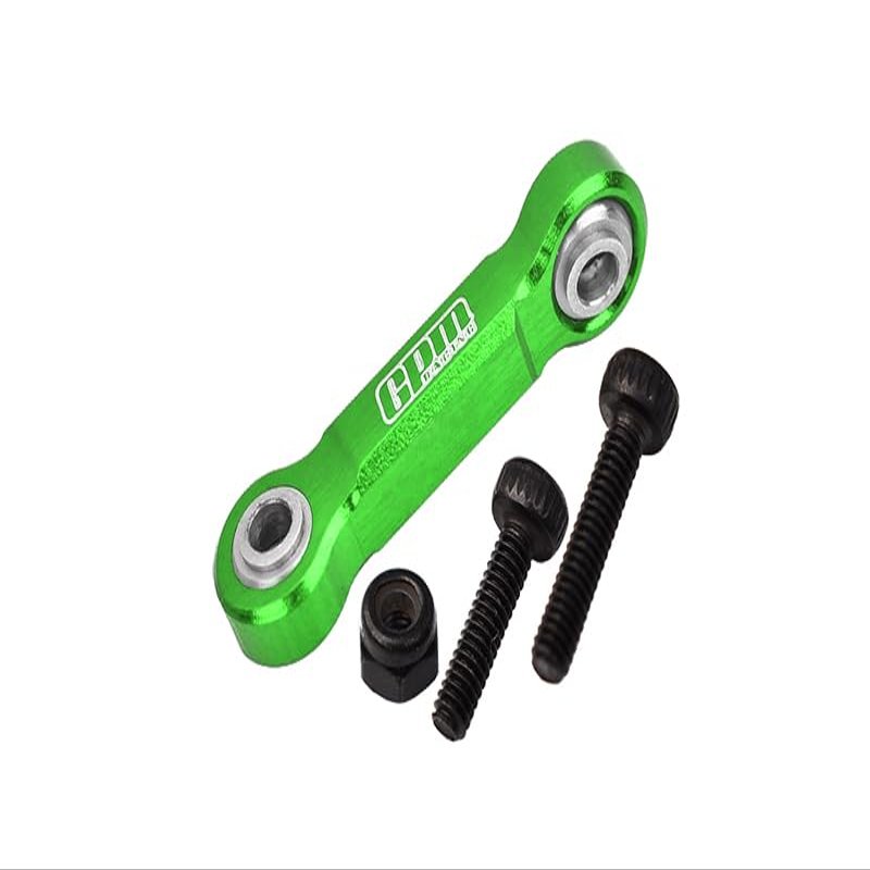 GPM Aluminum 7075 Steering Drag Link for LOSI 1/18 Mini LMT Monster Truck LOS01026 (Green)