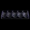 VICASKY 2pcs Poker Chips Organizer Case Acrylic Game Chips Storage Box Compact Poker Holder for Easy Access for and Parties view 3