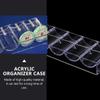 VICASKY 2pcs Poker Chips Organizer Case Acrylic Game Chips Storage Box Compact Poker Holder for Easy Access for and Parties view 4