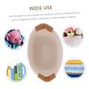 Amosfun Organizer Storage Basket Woven Ropes Cotton Toilet Roll Bin Bedroom Decorative White Small Size view 4