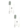 Vaguelly 2pcs Bottle Brush Set Bottle Cleaner Long Handle Brush for Stain Removal view 1