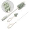 Vaguelly 2pcs Bottle Brush Set Bottle Cleaner Long Handle Brush for Stain Removal view 3