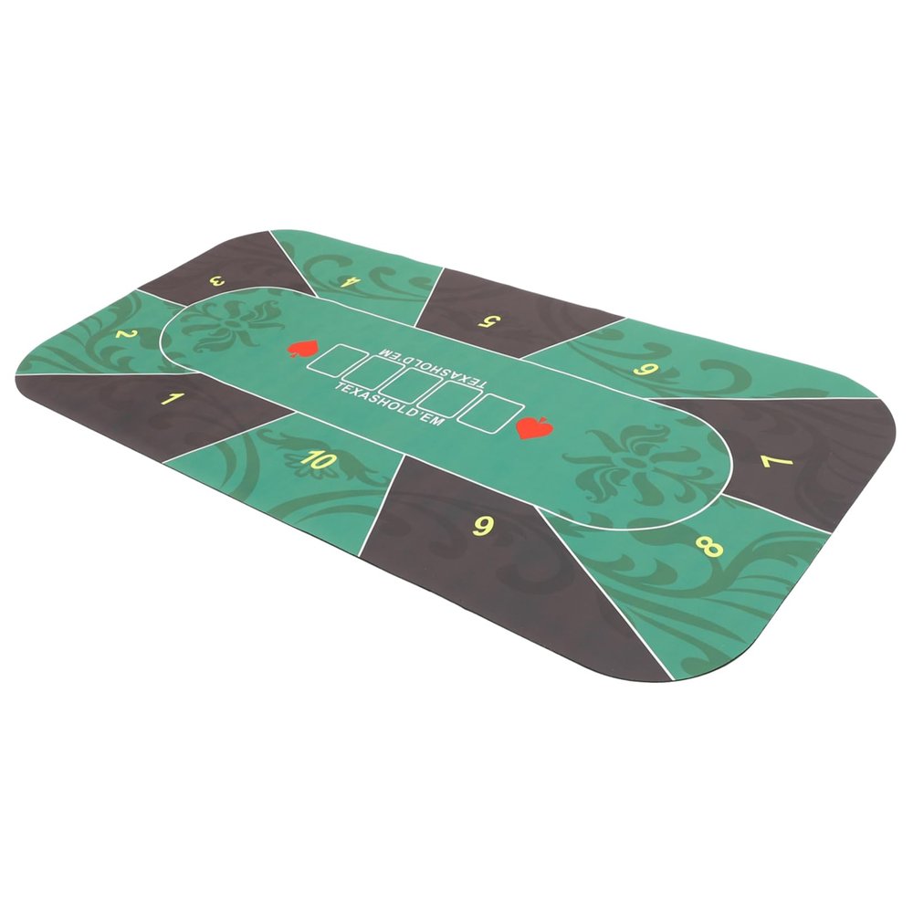 Abaodam Household Rubber Poker Table Cover Game Mat for Family Fun for Home Desktop Use and Board Games