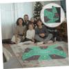 Abaodam Household Rubber Poker Table Cover Game Mat for Family Fun for Home Desktop Use and Board Games view 3