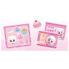 hwasooboon Dessert Catch Teenieping Season 4 Mini Figure Toy Meringueping  Korean Animation, White, Yellow, Sky Blue, Pink view 2