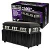 Deluxe Black Casket for Wrestling Action Figures with Removable Base view 1