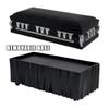 Deluxe Black Casket for Wrestling Action Figures with Removable Base view 4