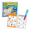 Educational Insights Hot Dots Pete The Cat Preschool Reading & Math Workbook - Preschool Workbooks with Interactive Pen, Homeschool Learning Books, Build Toddler Reading & Math Skills, Ages 4+ view 1