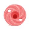 Doodle & Co. Holland Classic Pacifier for New Born Babies | BPA Free Natural Nipple Shape 100% Silicone for Infants | Helps Promote Healthy Oral Development | 0-3 Months | Plum/Blush view 3