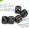 VICASKY Dice Set Skull 5 Pieces 6 Sided Gothic Skull Dice for Adults Great for Entertainment view 4