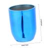 Abaodam 4pcs Dice Cup Storage Bar Game Supplies Unbreakable Plastic Compact for Travel for view 2