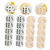 Abaodam 20pcs Small Dices Glitter Creative Mini Dice Game Playing Prop Luminous Dice view 2