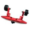 Aluminum Rear Ajustable Wheelie Bar Red for Traxxas Rustler 4X4 6776 view 1