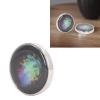 Mesmerizing Stainless Steel Gyroscope Toy, Forever Spinning with Colorful Patterns, Stress Relief and Creativity Unleashed, Perfect Desk Toy for Thinkers and Space Lovers (#1) view 4