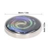 Mesmerizing Stainless Steel Gyroscope Toy, Forever Spinning with Colorful Patterns, Stress Relief and Creativity Unleashed, Perfect Desk Toy for Thinkers and Space Lovers (#2) view 2
