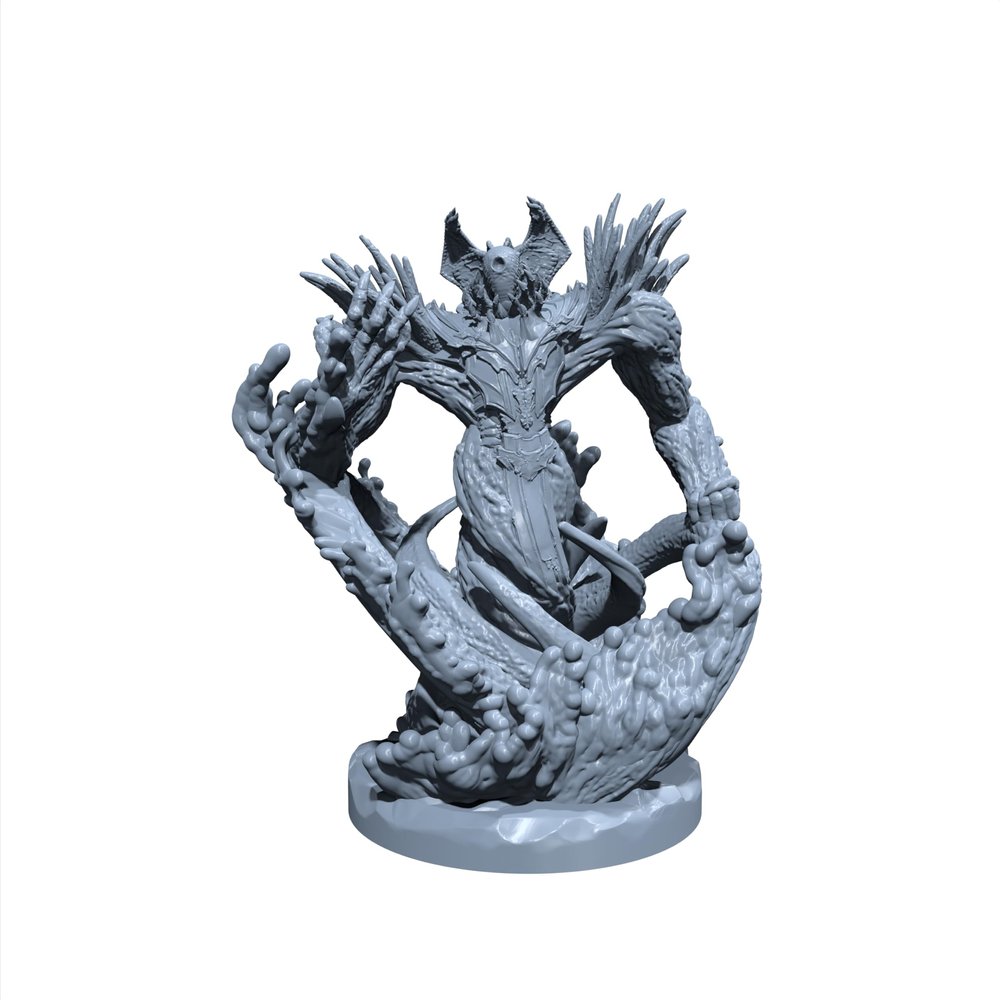 Blood King | Blood Elemental | Khorne Miniature for Tabletop Games Like D&D and War Gaming| Created by Rocket Pig Games Medium