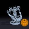 Blood King | Blood Elemental | Khorne Miniature for Tabletop Games Like D&D and War Gaming| Created by Rocket Pig Games Medium view 2