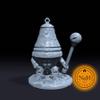 Bell Golem | Bellboy | Construct Miniature for Tabletop Games Like D&D and War Gaming Large view 2