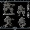 Battlebuilt Barbarian | Battle Built Artificer | Miniature for Tabletop Games Like D&D and War Gaming Large view 3