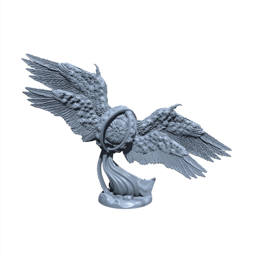 Biblical Angel | Ancient Eye Angel | Miniature for Tabletop Games Like D&D and War Gaming Large (Normal Size)