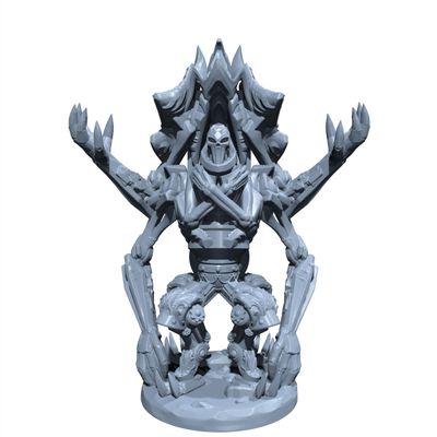 Marrowgear, The Ossuary Sentinel | Clockwork Tomb Walker | Miniature for Tabletop Games Like D&D and War Gaming Medium (Normal Size)